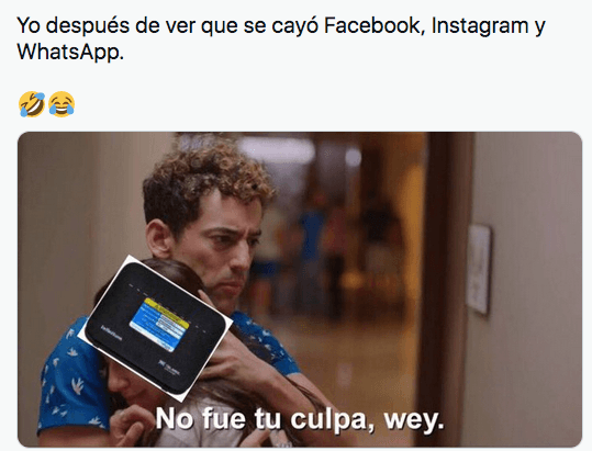 Caída mundial de Facebook, Instagram y WhatsApp