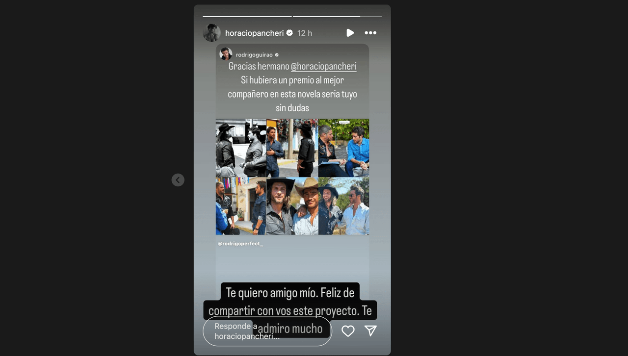 Elenco de Me atrevo a amarte despiden a Horacio Pancheri