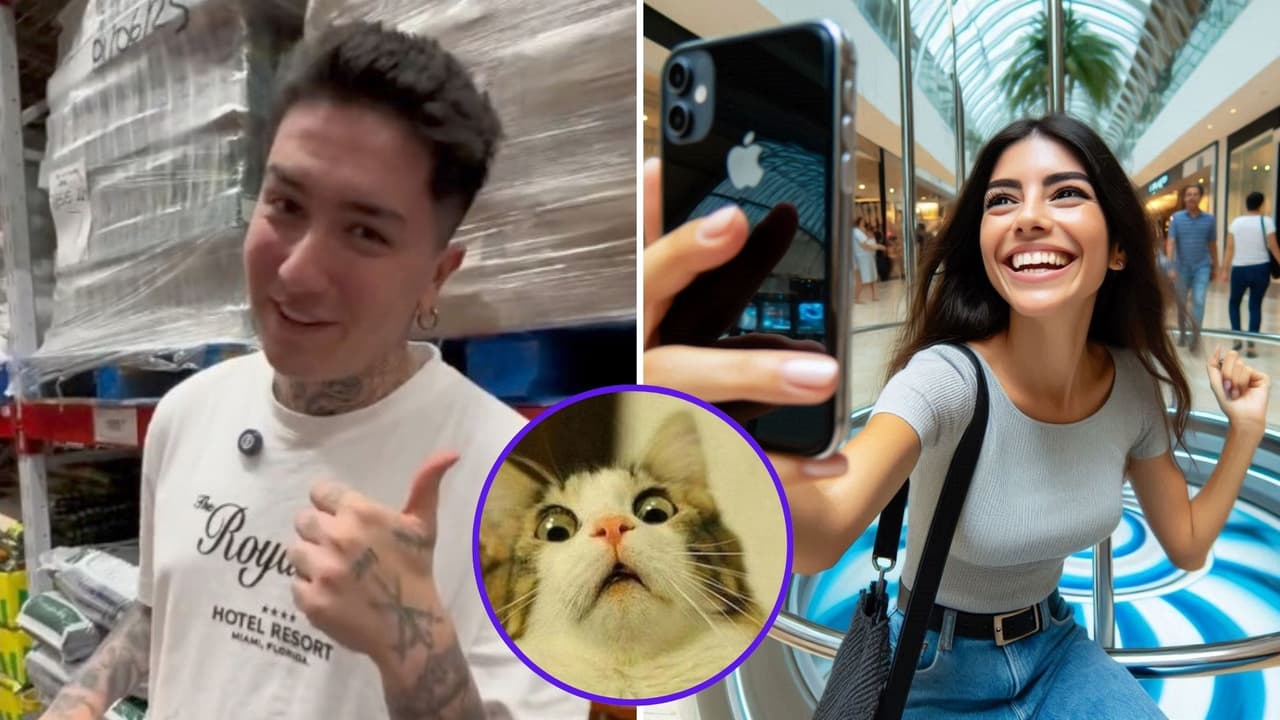 Tiktoker regala iPhone a mujer que le dio 50 pesos para comprar comida; fingió haber perdido su cartera