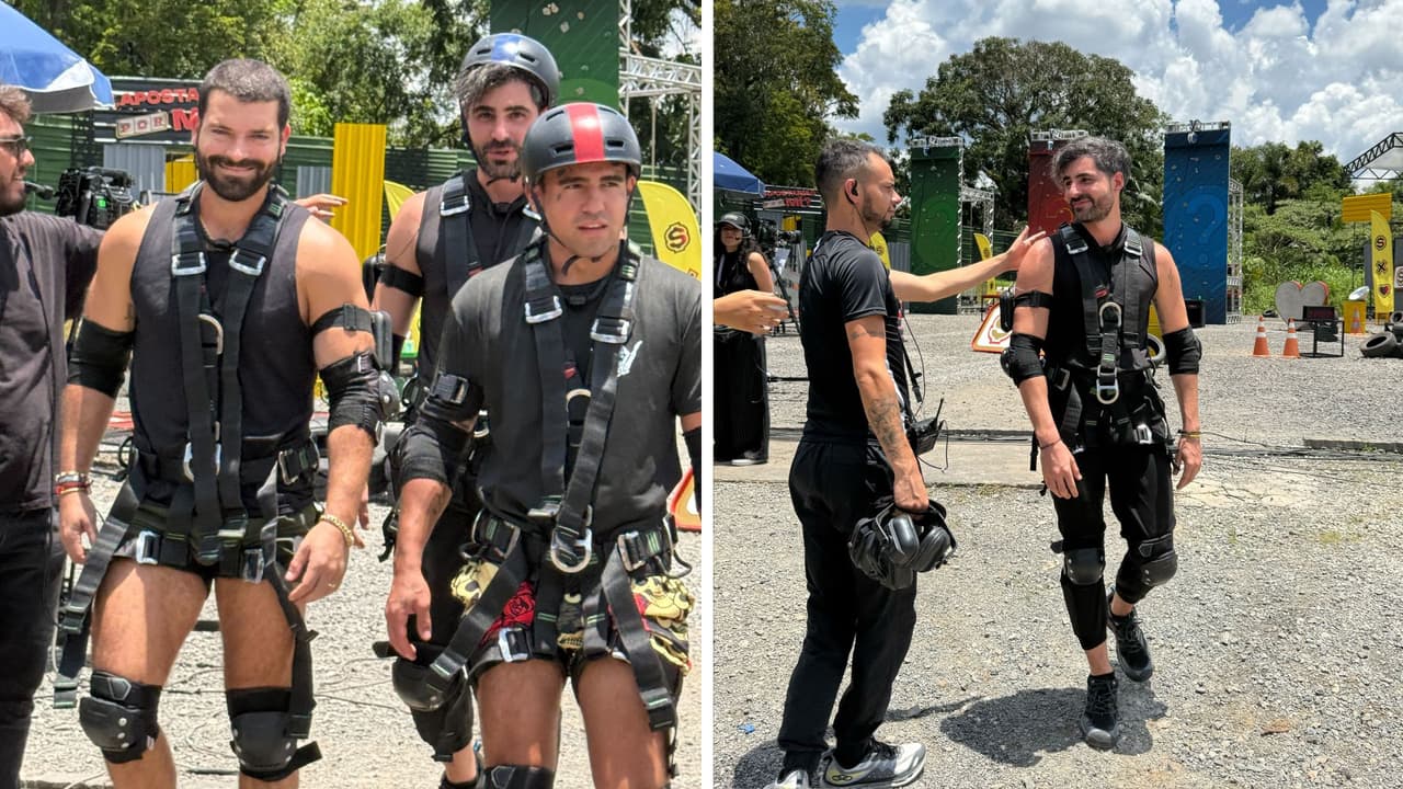 Los hombres posan para nuestra cámara en exclusiva