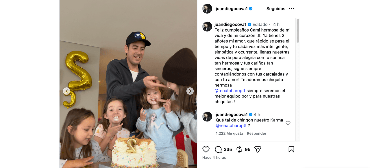 Juan Diego Covarrubias impacta al aparecer así junto a su ex tras confirmar divorcio y negar infidelidad
