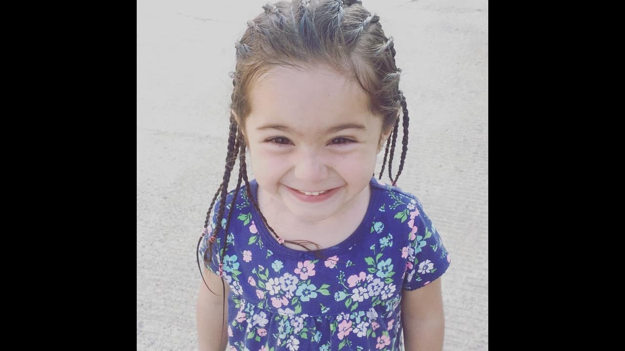 Esta es la primera fotografía de la cuenta de Instagram de Laia, la hija de Mariazel y Adrián Rubio