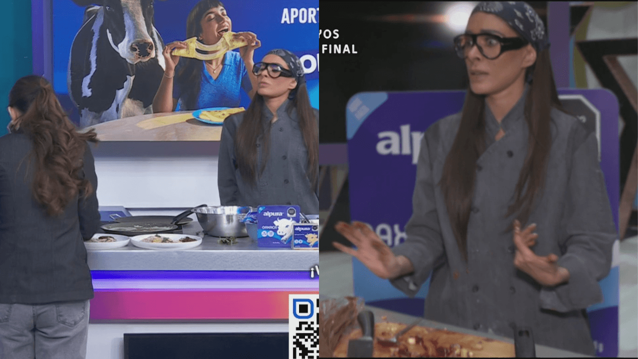 Galilea Montijo sufre llamada de atención en pleno programa y termina con las manos quemadas