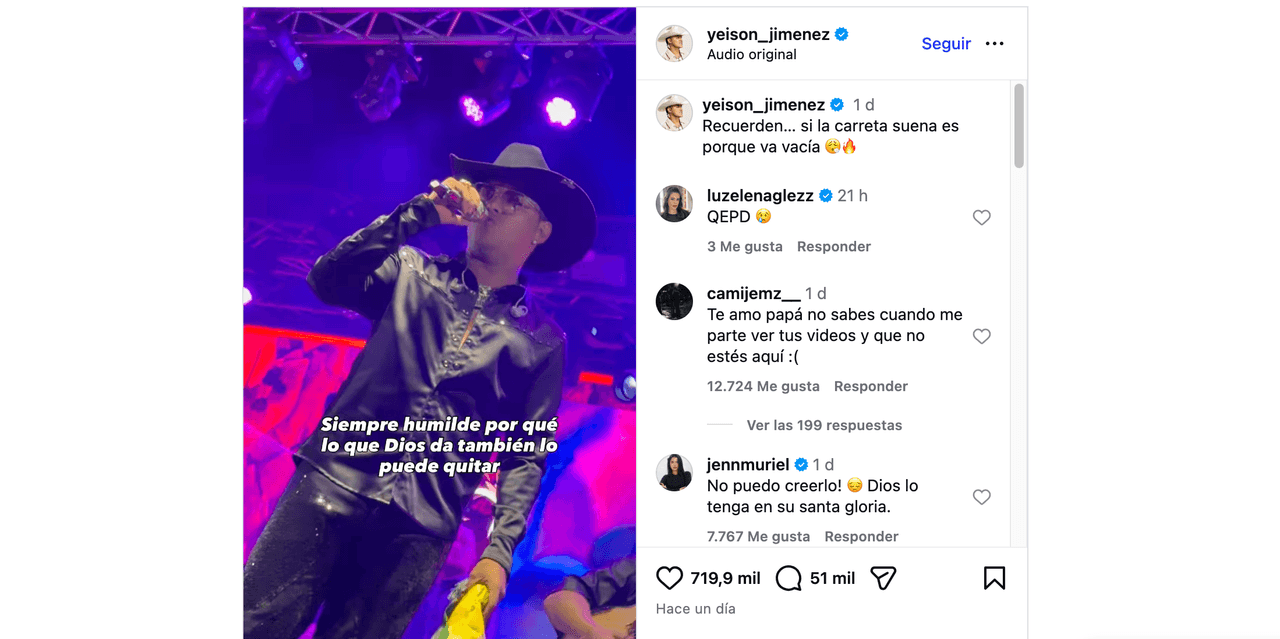 Muere cantante de regional al desplomarse su avión: revelan el último mensaje que publicó antes de su trágico fallecimiento