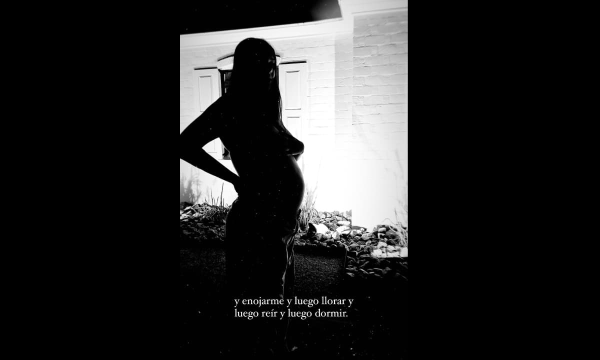 La cantante se sinceró en una historia de su Instagram