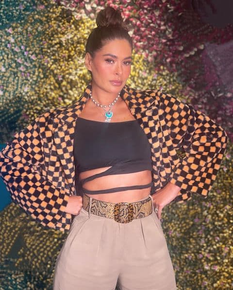 La conductora compartió el recado que su hijo escribió.