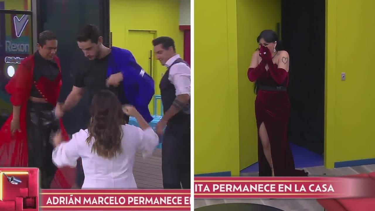 Adrián no saludó a nadie del cuarto de Mar, mientras que Gomita no lo podía creer