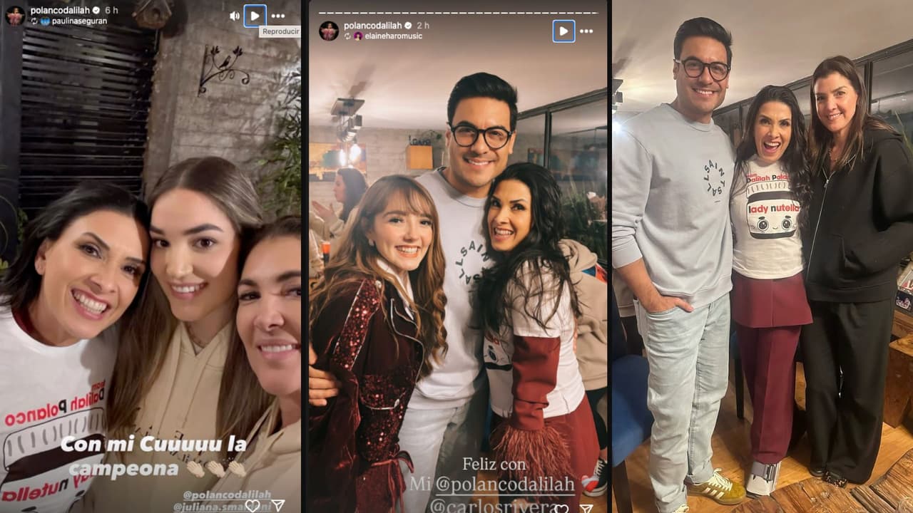 Elaine Haro y Carlos Rivera estuvieron presentes en la fiesta de Dalílah Polanco