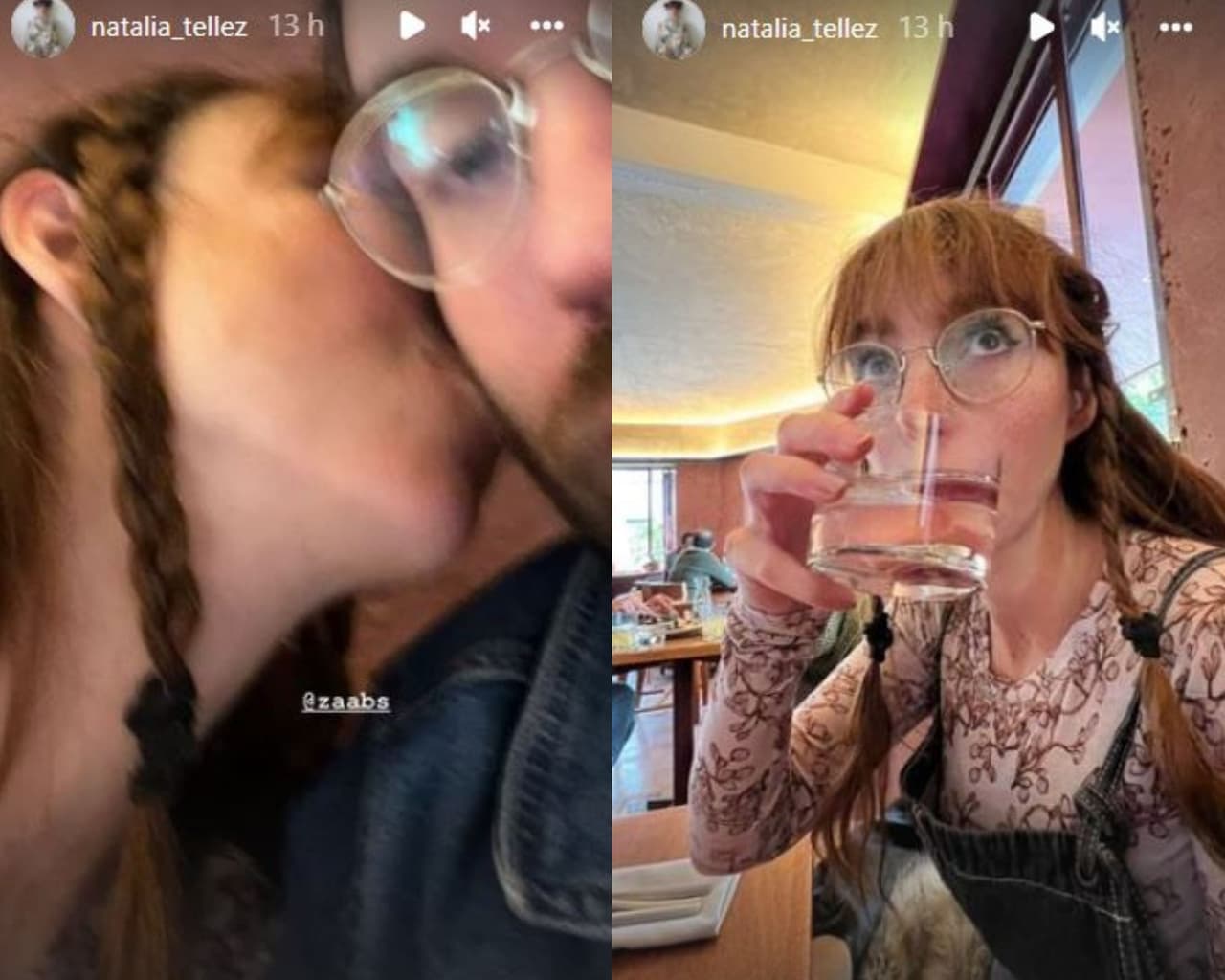 La pareja se dejó ver de lo más enamorada.