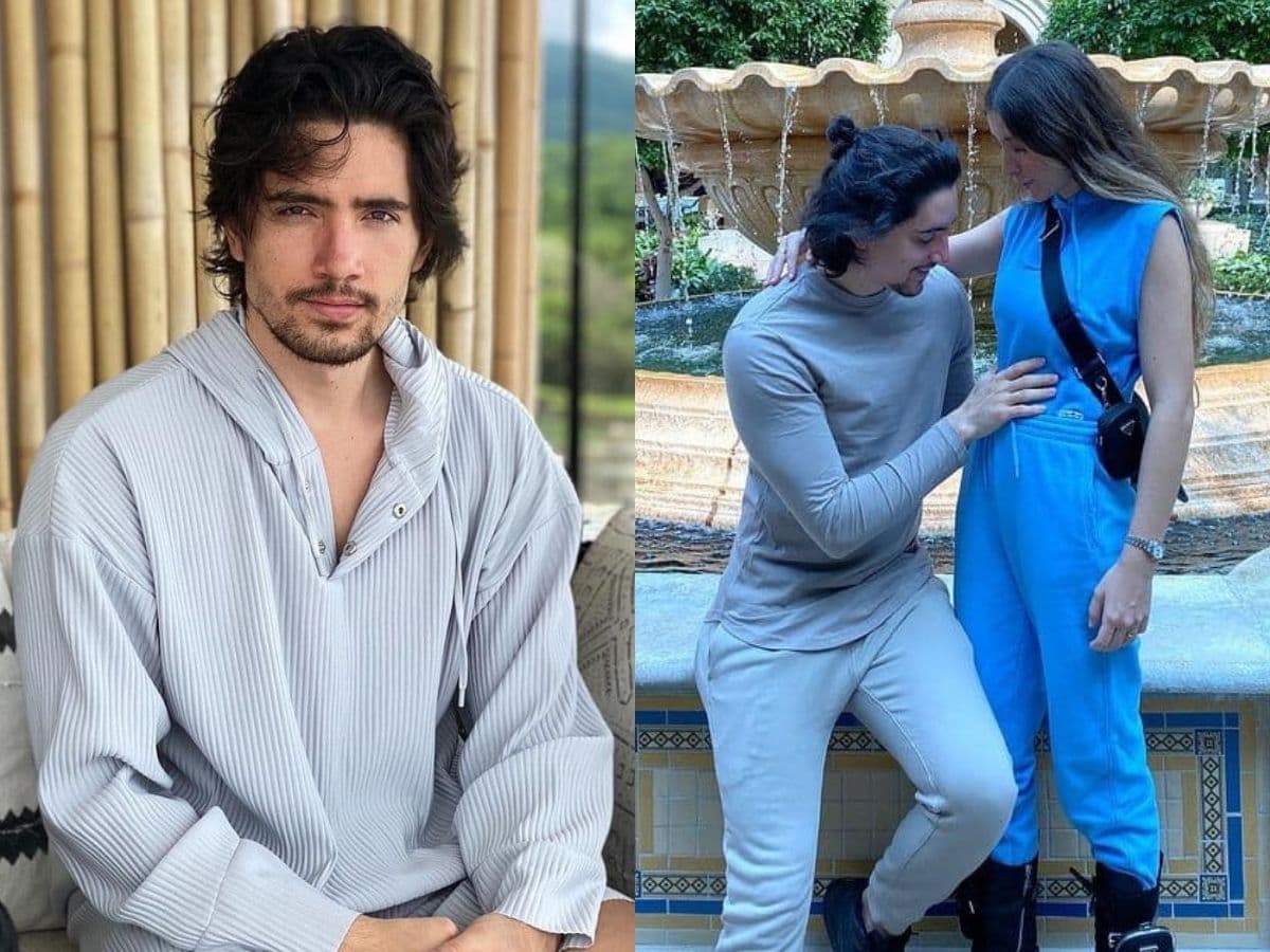 Hijo de Alejandro Fernández exhibe avanzado embarazo de su esposa.