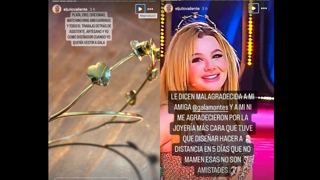 El diseñador Julio Valiente salió en defensa de Gala Montes tras los comentarios que hizo Briggitte Bozzo