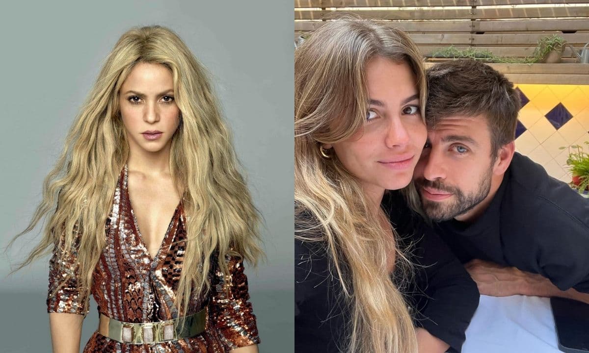 Shakira, Gerard Piqué y Clara Chía