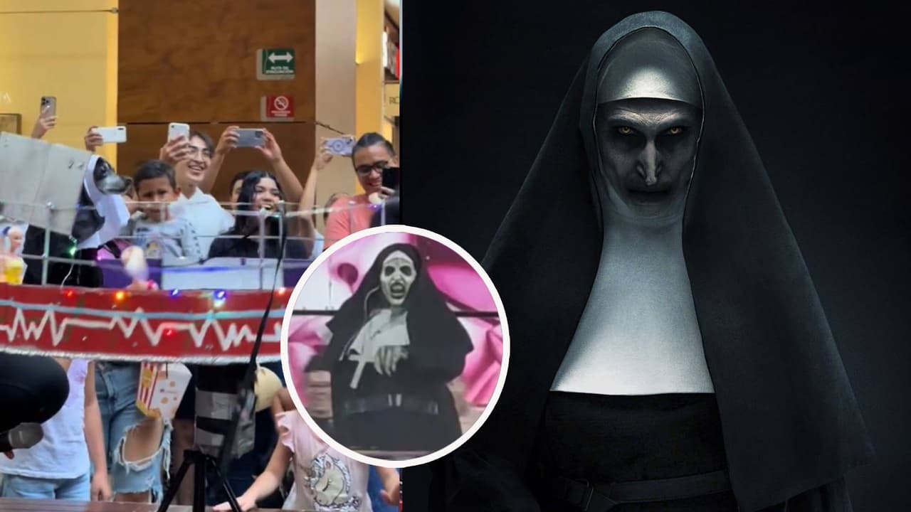 Disfrazan a perrito de ‘La Monja de la feria’ y el video se hace viral en TikTok: ¿ganó el concurso?