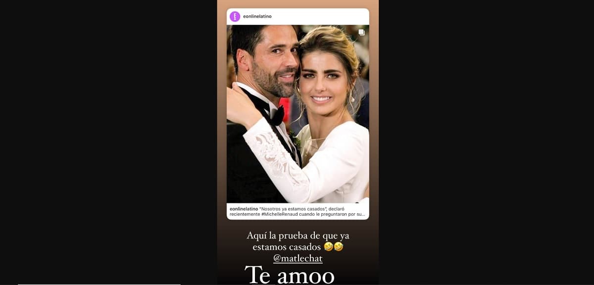 Michele Renaud le dedicó un emotivo mensaje al protagonista de Cabo