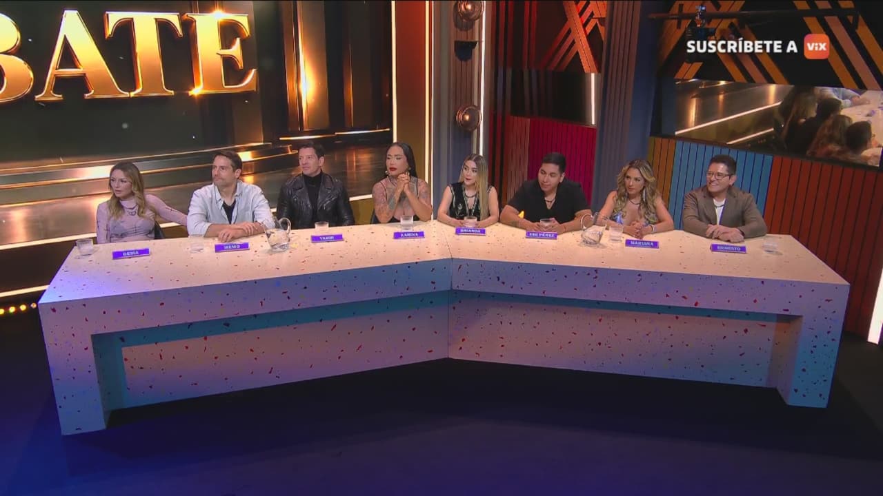 Yahir aclara la situación de su nominación con Brianda en el debate de La Casa de los Famosos México 2026