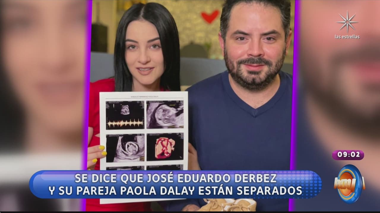 José Eduardo Derbez y Paola Dalay estarían separados, reportan.