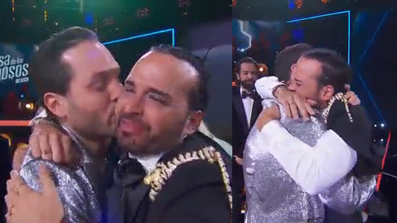 Apio rompe en llanto y abraza como nunca a su novio y a los Kabahs al ser el primer 'diablo' eliminado