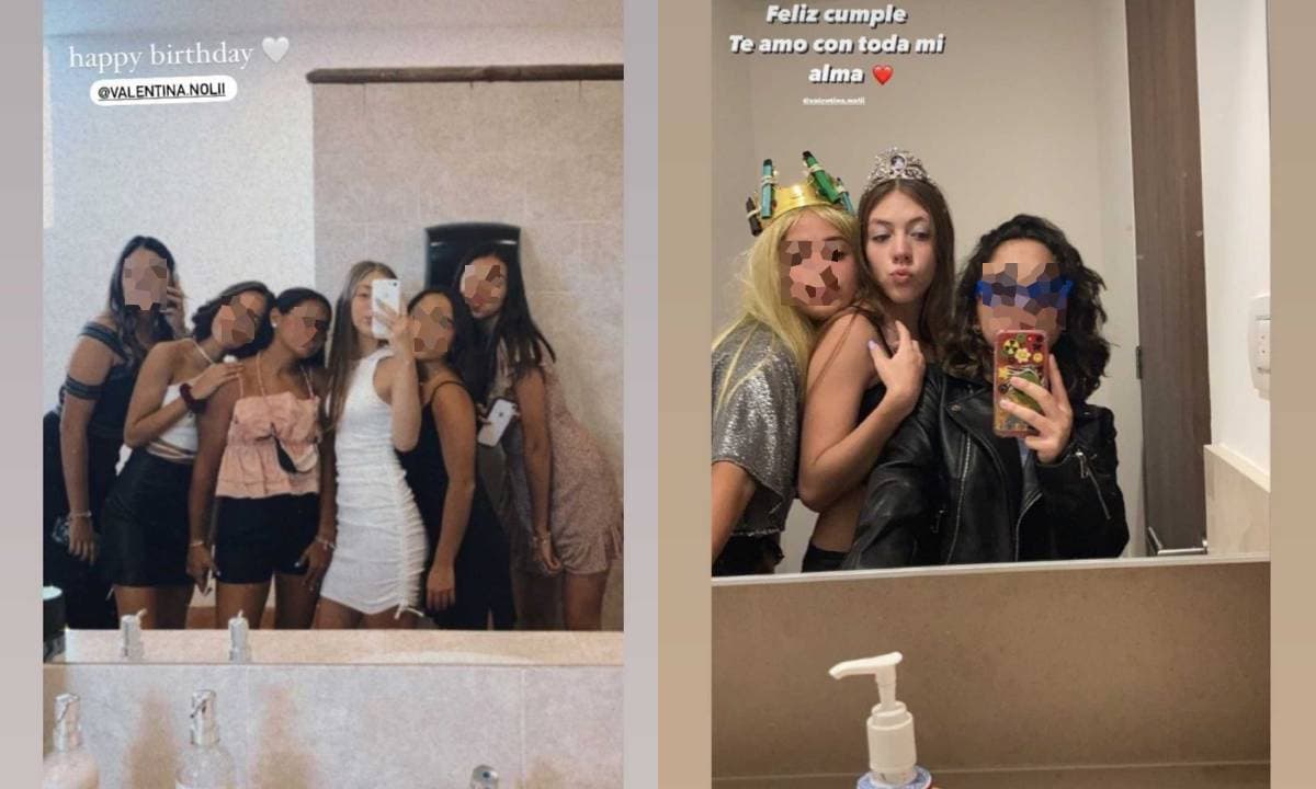 Valentina Noli, hija de Jorge Salinas, recibió infinidad de felicitaciones por su cumpleaños