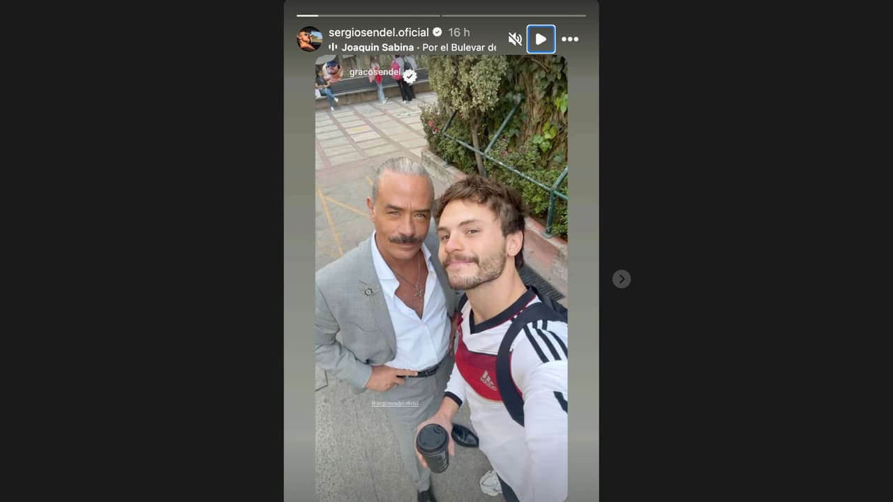 Graco y Sergio Sendel en Televisa.