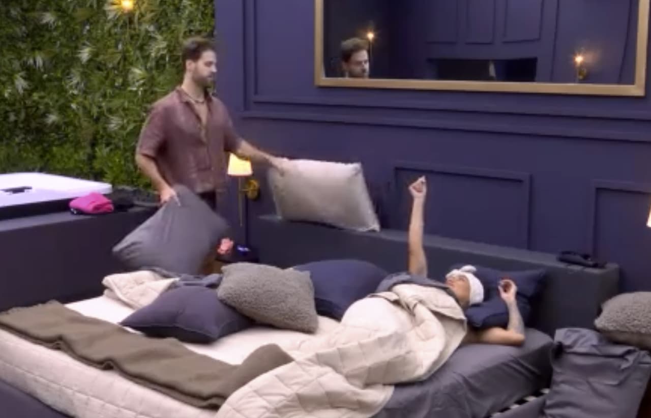 Así pasaron Jorge y Barby su primera noche durmiendo juntos en la 'suite' de La Casa de los Famosos México