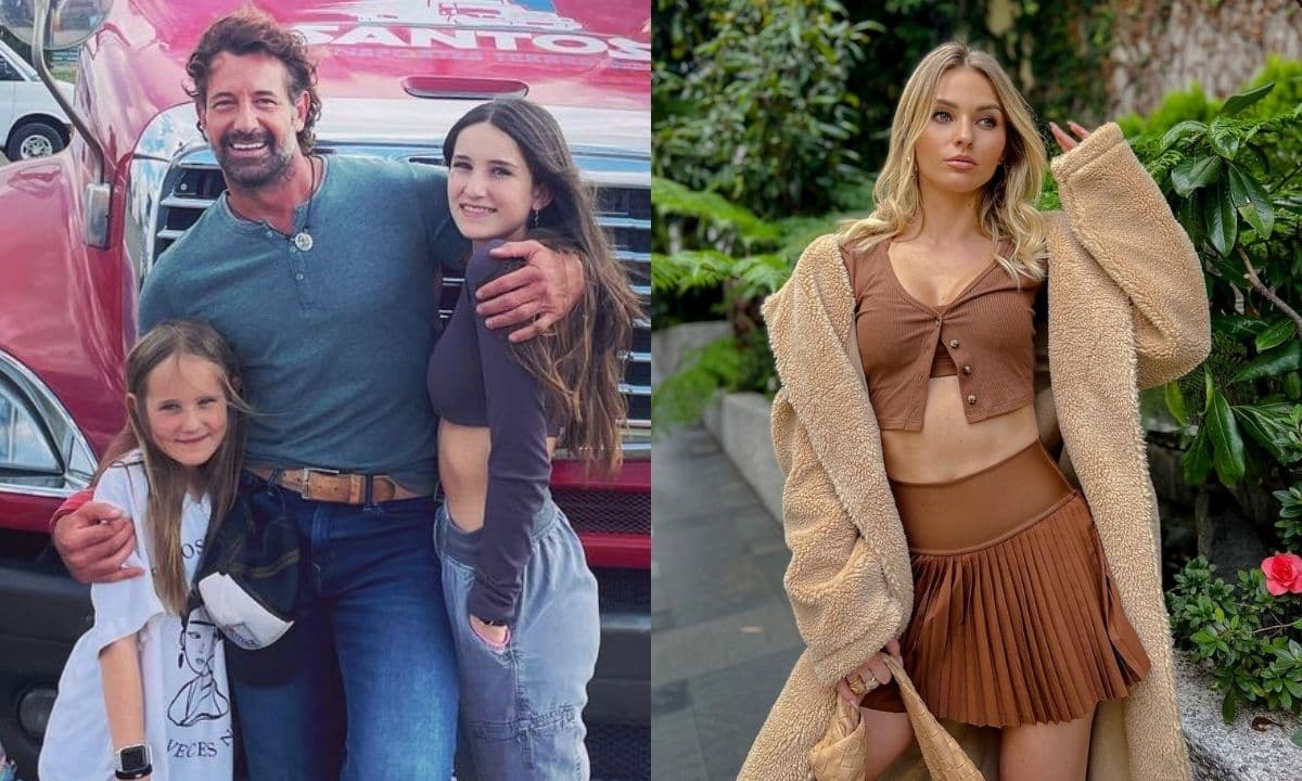 Gabriel Soto aparece así con sus hijas tras declaraciones de Irina Baeva