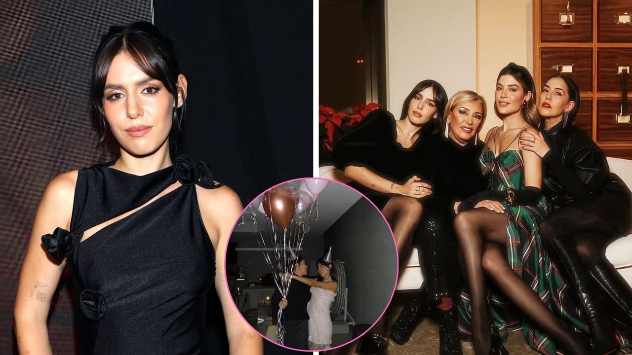 Camila Valero, bisnieta de Silvia Pinal, cumplió 28 años y así festejó en compañía de su madre Stephania Salas