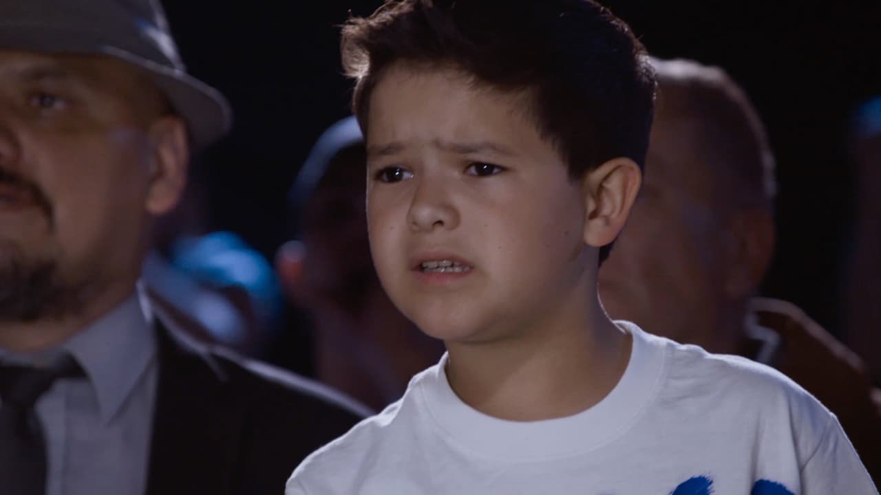 Santi, preocupado por su papá, no dejó de echarle porras a Ringo.