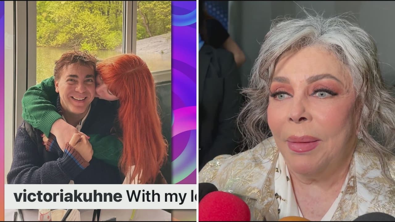 Verónica Castro habla de su nueva nuera.