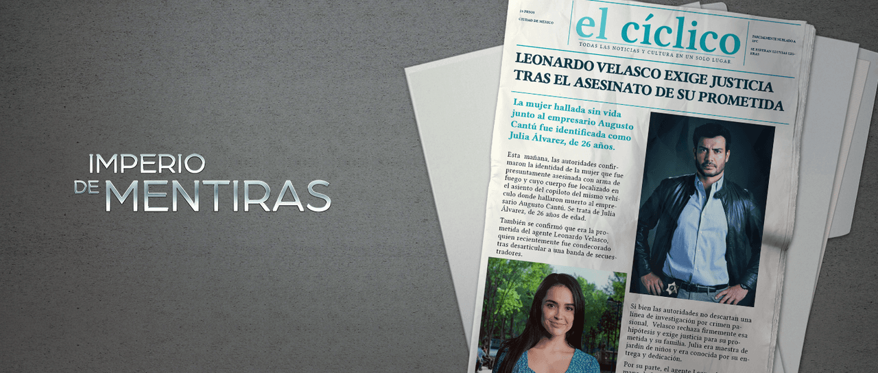 Leonardo Velasco exige justicia tras el asesinato de su prometida