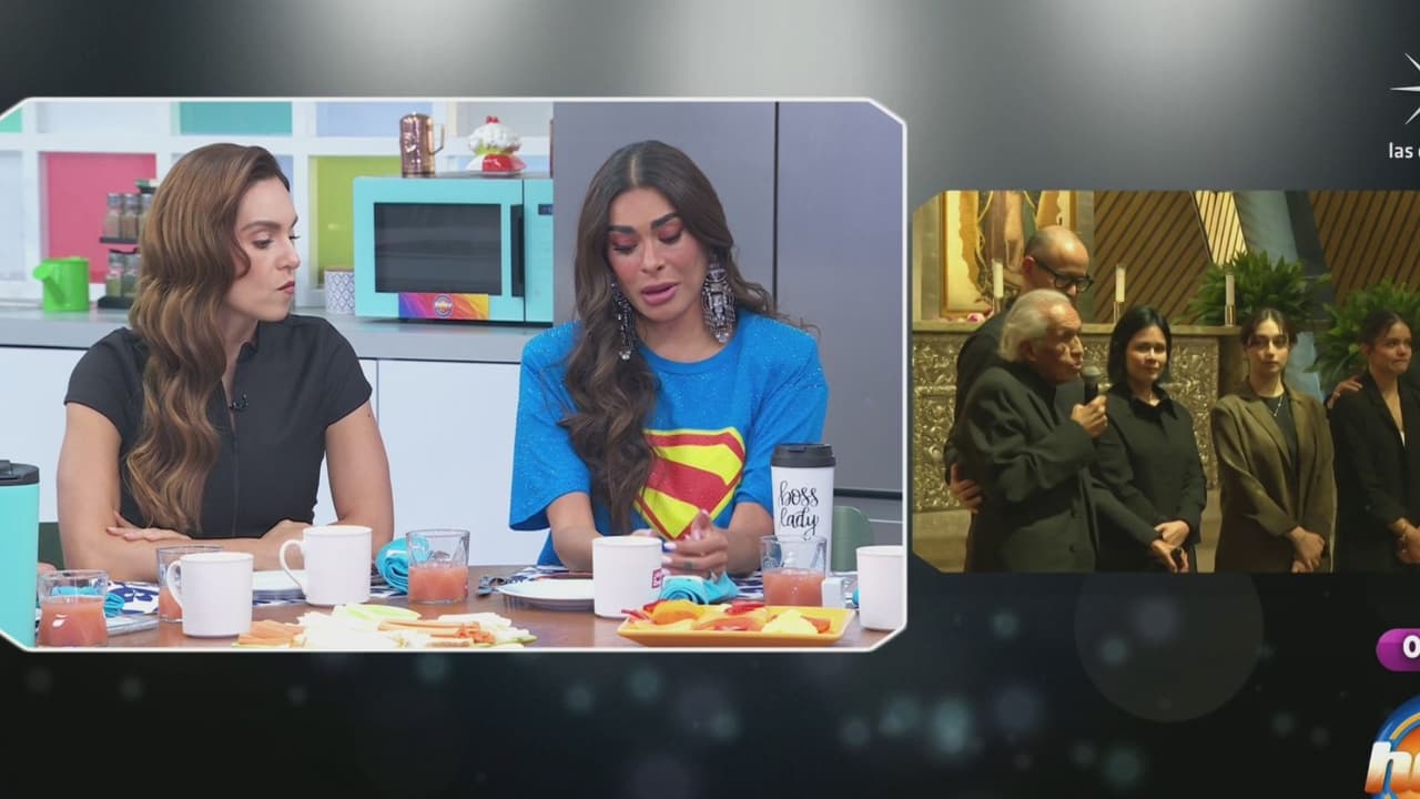 Lamentan en Hoy inesperada muerte y Galilea Montijo reacciona consternada: "Te quedas con los momentos hermosos"