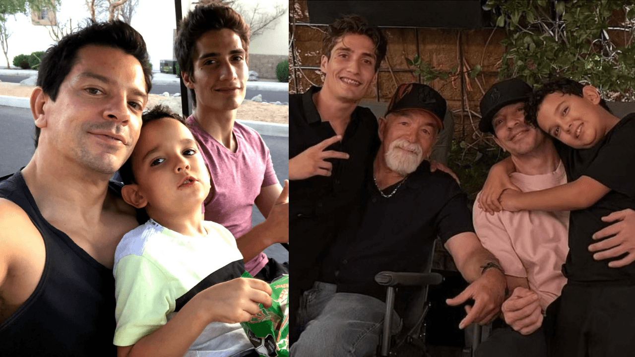 Ellos son los dos hijos de Yahir; son idénticos al habitante de La Casa de los Famosos México