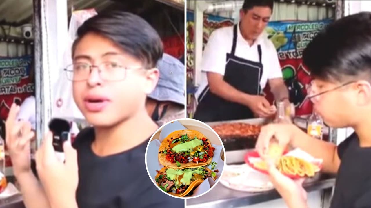 Joven gana reto al comer 70 tacos, pero no le dan su premio y quema en redes a establecimiento
