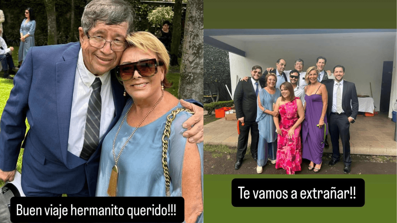 Sylvia Pasquel está de luto; enfrenta la repentina muerte en su familia y, llorando, se despide