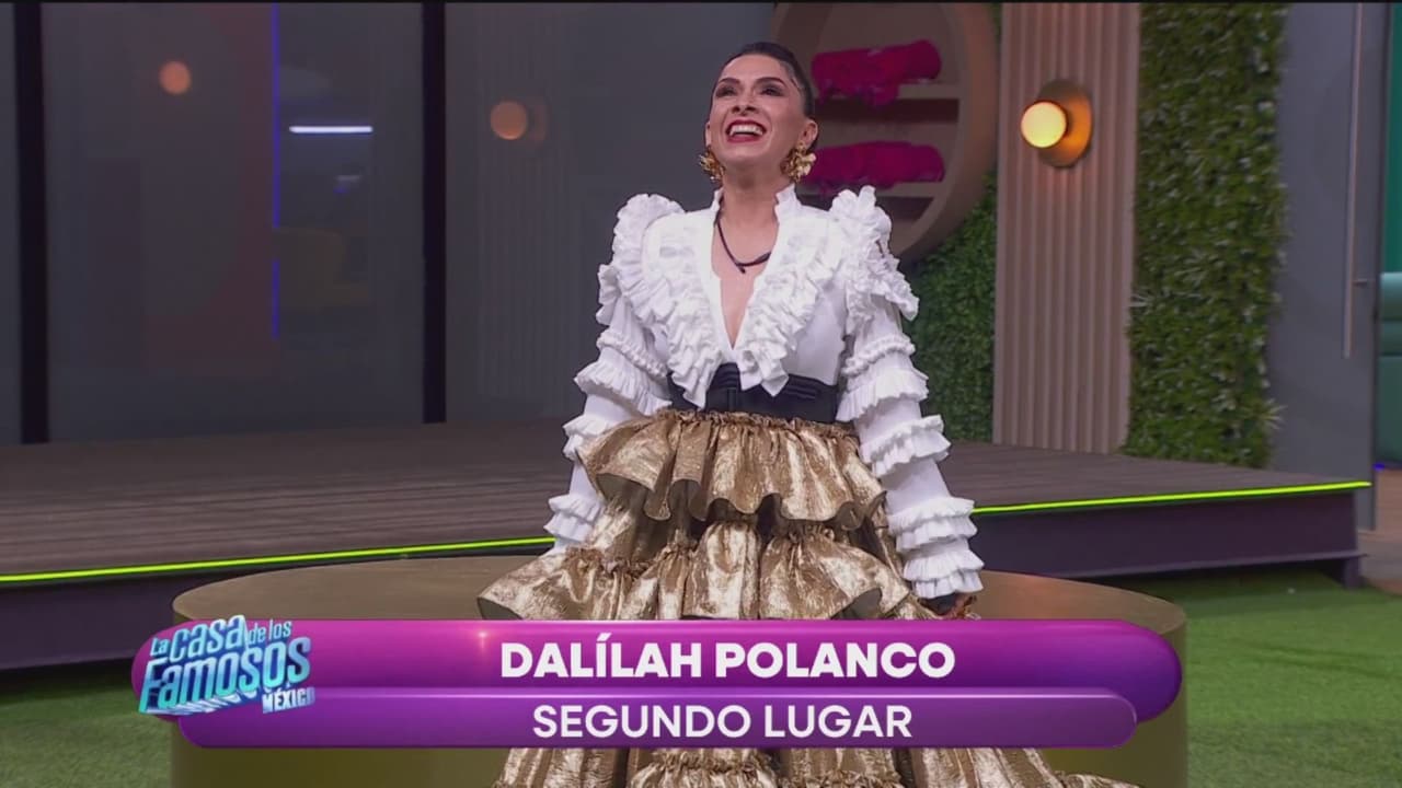 Dalílah Polanco es la segunda finalista de La Casa de los Famosos México y así la despide La Jefa