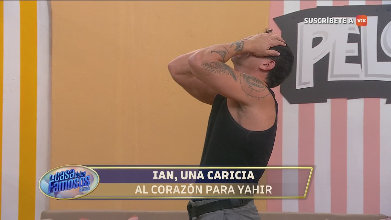 Yahir llora al despedirse de su hijo pequeño en la gala de La Casa de los Famosos México
