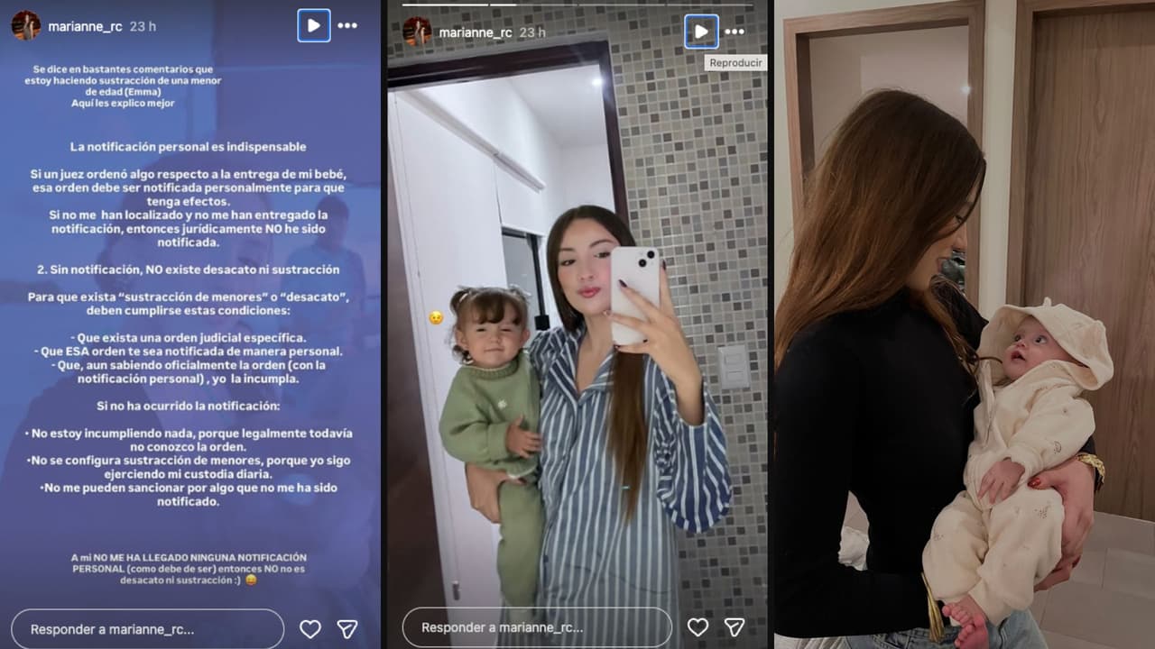 Marianne Gonzaga responde a señalamientos de su expareja