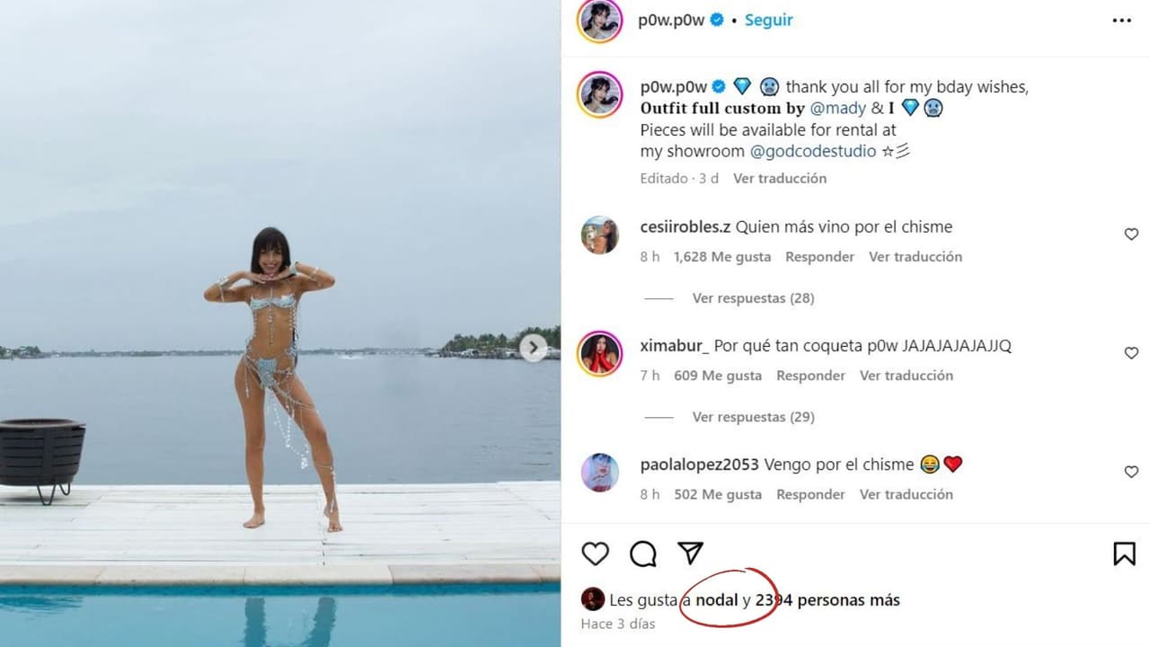 Nodal deja "me gusta" a bailarina y alertan a Ángela Aguilar.