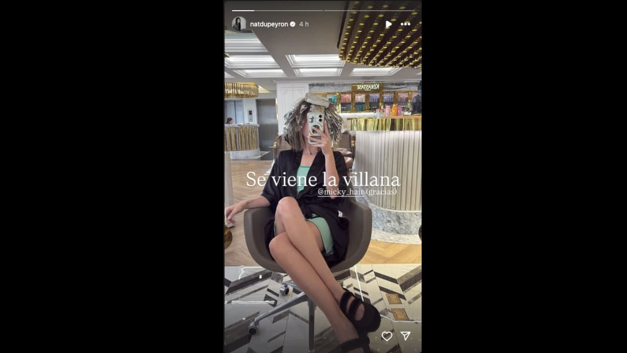 Natasha Dupeyrón se somete a un cambio de look para su nuevo personaje en la telenovela de José Alberto Castro