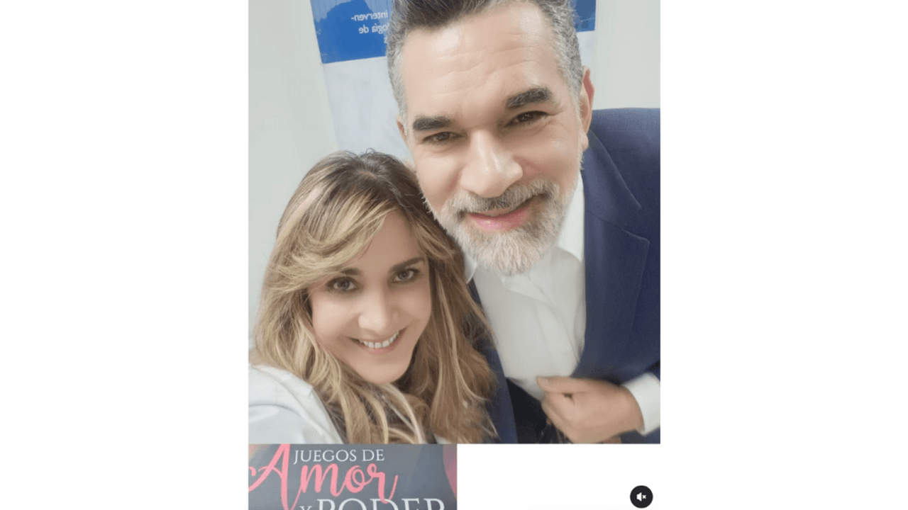 Actriz de 'Juegos de amor y poder' pide donaciones para salvar a su marido