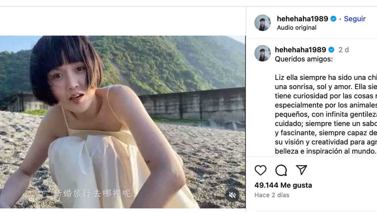 Muere Liz Lin a los 36 años.