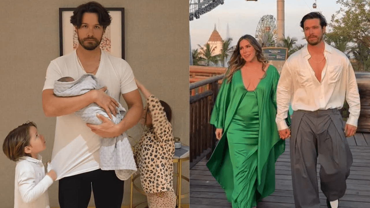 Brandon Peniche provoca lágrimas al mostrar, por fin, la carita de su bebé; junto a su esposa, hace fuerte revelación