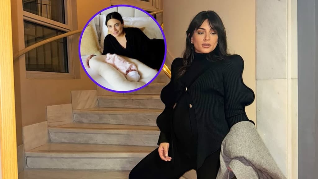 Ana Brenda Contreras aparece cargando bebé y en redes aseguran que se ...