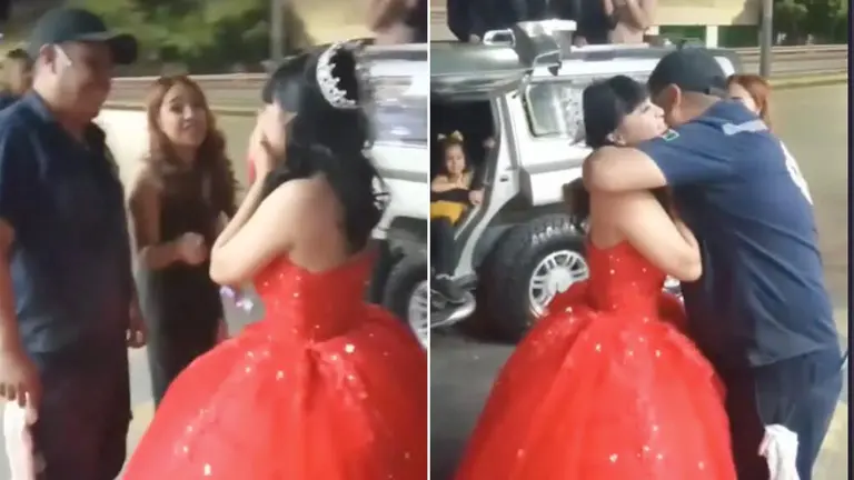 Papá no puede ir a la fiesta de XV años de su hija y ella llega de sorpresa a su trabajo  | Las Estrellas Home Entretenimiento | Las Estrellas