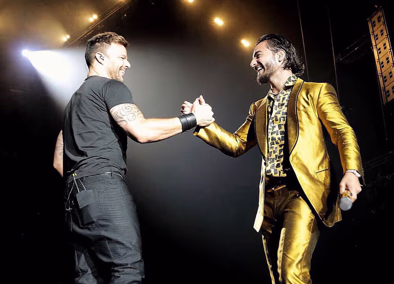 Maluma y Ricky Martin juntos en Los Ángeles | Shows Espectáculos | Las ...