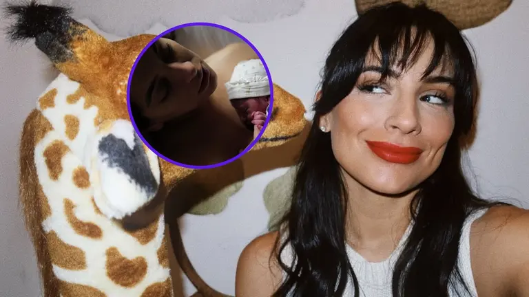 Ana Brenda Contreras aparece cargando bebé y en redes aseguran que se ...