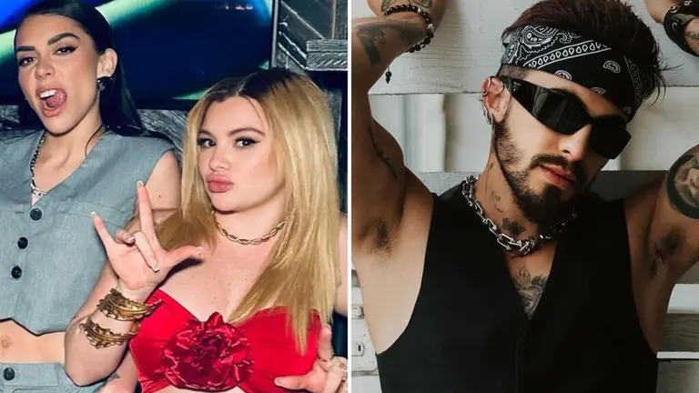 Karime Pindter presenta a Briggitte Bozzo con un famoso amigo, El príncipe  del punk, y se besan en plena fiesta | Shows Famosos | Las Estrellas