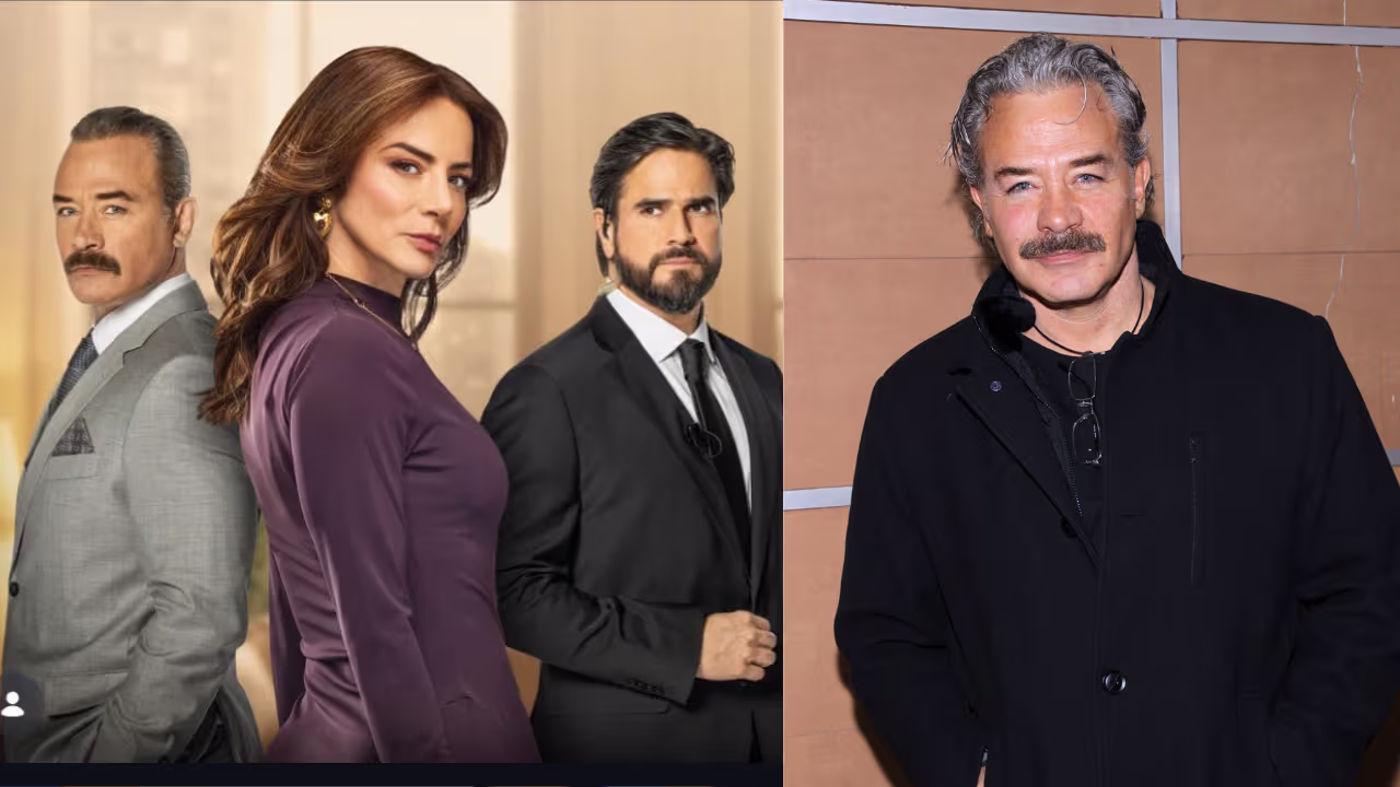 Sergio Sendel presume cómo se ve en telenovela de Televisa con su ...