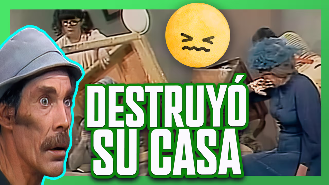 El Chavo hace explotar la casa de Don Ramón | Shows El Chavo | Las ...
