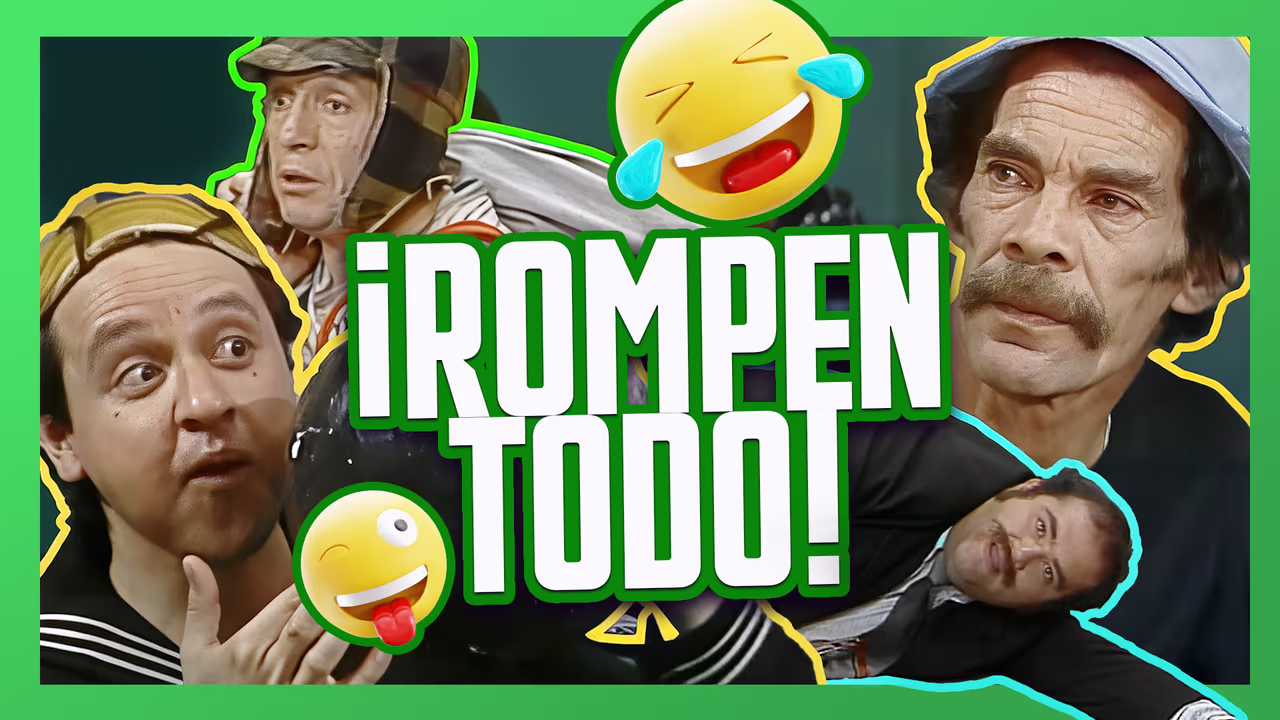 El Chavo y Quico juegan con la bola de boliche de Don Ramón | Shows El ...