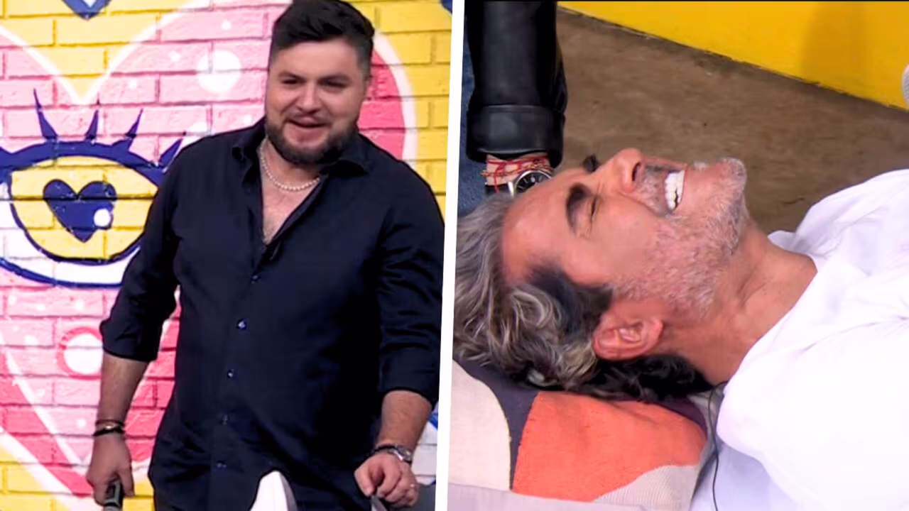 Paul Stanley hace sufrir a Raúl Araiza durante su terapia para tener un ...